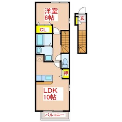 プリムローズ　Ｃの物件間取画像